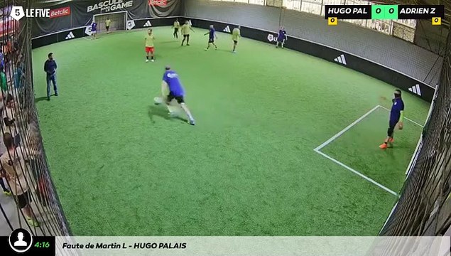 HUGO PALAIS - ADRIEN ZERBINATI 11/05 à 10:51 - Football Terrain 3 (LeFive Pau)