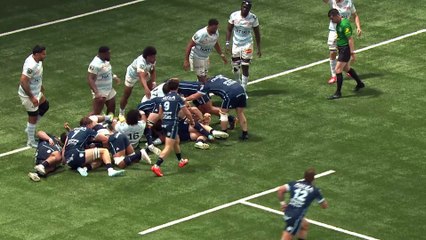 TOP 14 - Essai de Esteban CAPILLA (AB) - Racing 92 - Aviron Bayonnais
