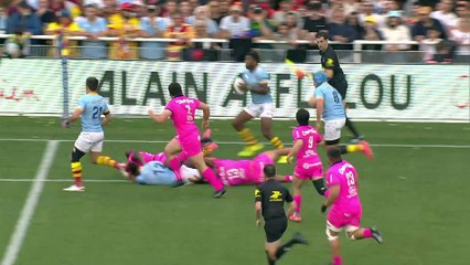TOP 14 - Essai de Lucas VELARTE (USAP) - USA Perpignan - Stade Français Paris