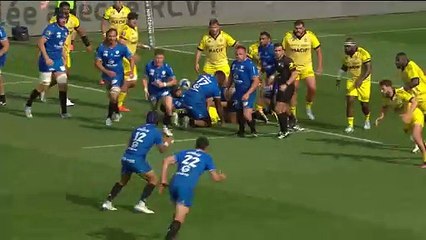 TOP 14 - Essai de Thomas MOUKORO (RCV) - RC Vannes - Stade Rochelais