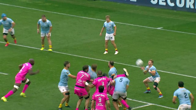 TOP 14 - Essai de Sekou MACALOU (SFP) - USA Perpignan - Stade Français Paris