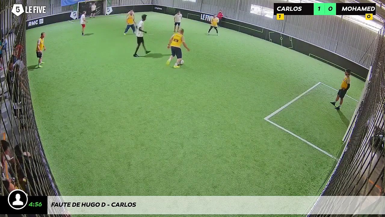 Faute de Hugo D - Carlos