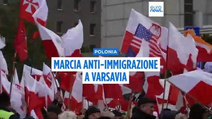 Polonia, nazionalisti marciano a Varsavia contro l'immigrazione a una settimana dalle presidenziali