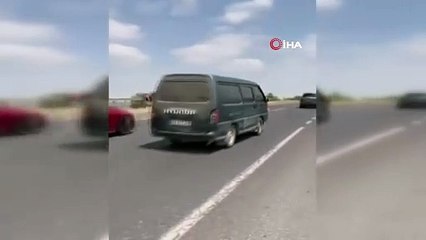 Ters yöne giren traktör sürücüsü faciaya neden oluyordu