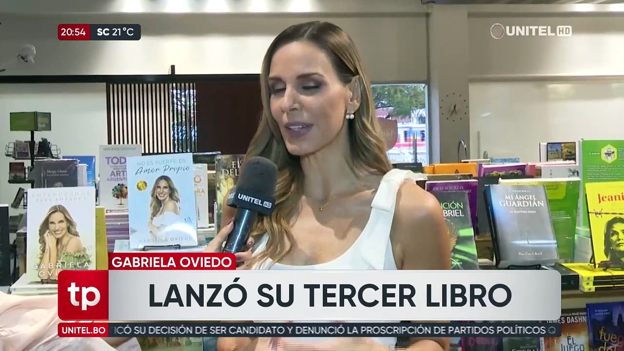 Gabriela Oviedo presentó su nuevo libro ‘Entendernos para Amarnos’