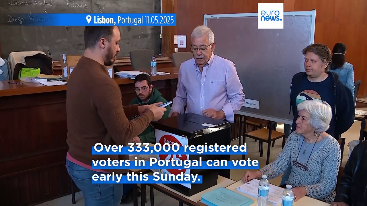 More than 300,000 voters registered for early ballot in Portugal