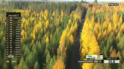 WRC 2021_Manche 10_Secto Automotive Rally Finland_17e spéciale (en français - Canal+ Décalé - France) [RaceFan96]