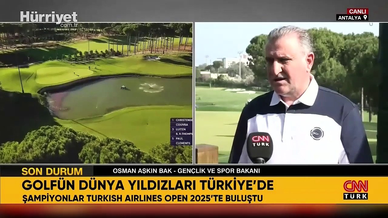 Gençlik ve Spor Bakanı Osman Aşkın Bak, Turkish...