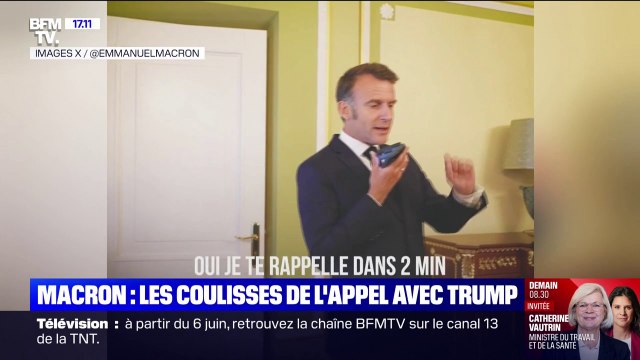 Paix en Ukraine: les coulisses de l'appel entre Emmanuel Macron et Donald Trump