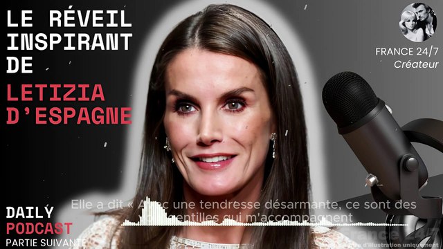 Le réveil inspirant de Letizia d’Espagne