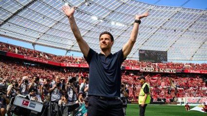 Xabi Alonso se despide de la afición del Bayer Leverkusen: "Danke"