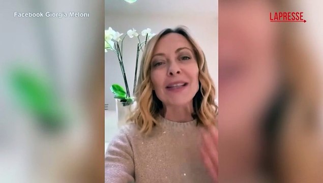 Festa della mamma, il videomessaggio della premier Giorgia Meloni