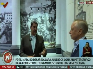 Pdte. Maduro resalta la importancia de conocer la historia y belleza de la ciudad de San Petersburgo