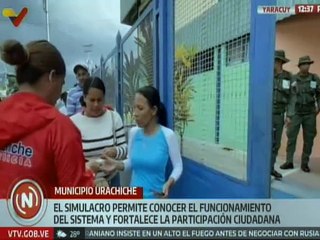 Yaracuy | Ciudadanos participaron con alegría y compromiso en este simulacro electoral