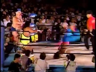 Terry Funk & Tarzan Goto vs. The Sheik & Sabu 08/22/93