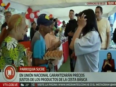 Caracas | Autoridades Nacionales garantizan precios justos de los productos de la cesta básica