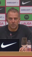 La prudencia de Hansi Flick sobre alzar el título de LaLiga: señorío