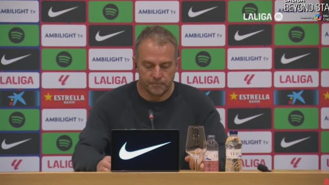 La RESPUESTA de FLICK cuando le preguntan si se ve CAMPEÓN de LIGA tras GANAR EL CLÁSICO