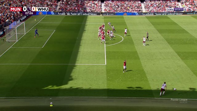 مان يونايتد و ويستهام 1-001