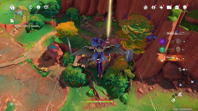 Genshin Impact Chronique Tribale Nathlan Prière de bénédiction sur les sommets dentelés Acte 2 Dissonance Tepetli