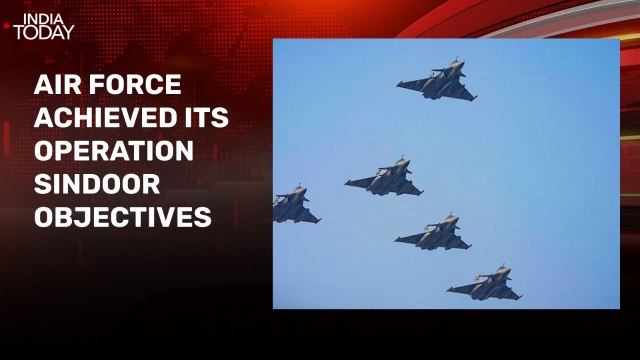 Operation Sindoor targets achieved, all pilots back home: Air Force