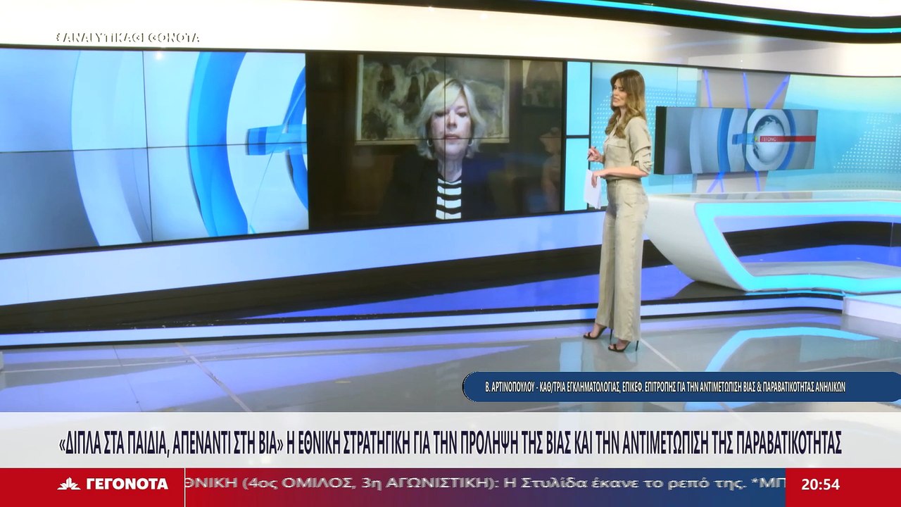 Η καθηγήτρια εγκληματολογίας - Επικεφαλής Επιτρ...
