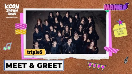 [FULL] tripleS KCON JAPAN 2025 Meet & Greet | Day 1 | 250509