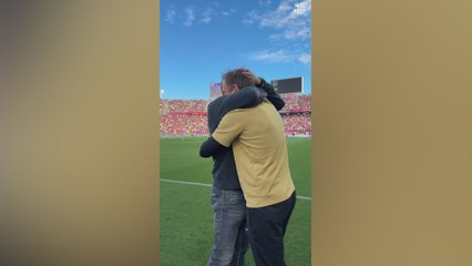 Celebración FC Barcelona completa tras vencer en el Clásico