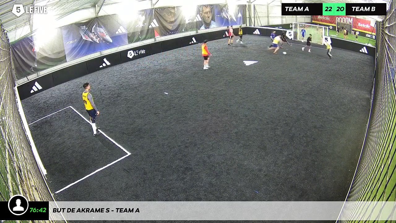 But de Akrame S - Team A