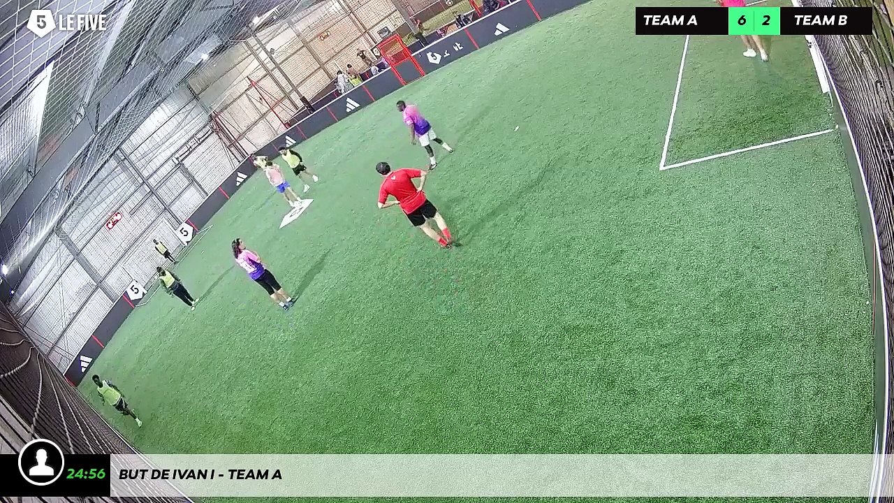 But de Ivan I - Team A