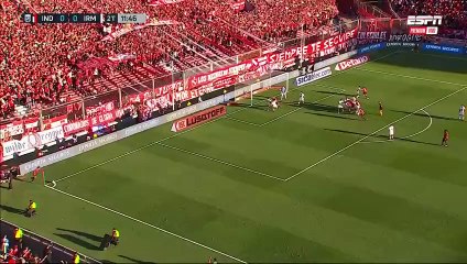 El tremendo golazo de Montiel que selló el triunfo de Independiente y lo convirtió en el rival de Boca