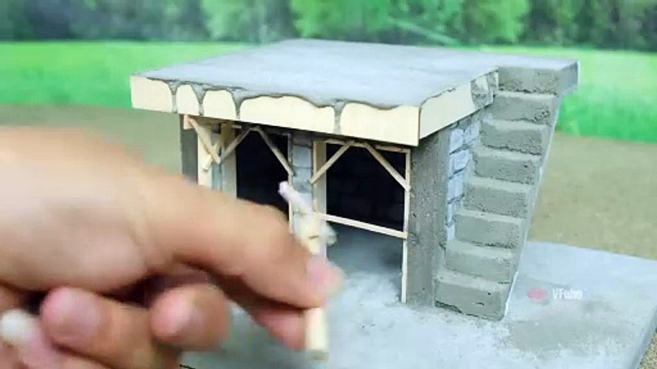 This Is Insane! How I Built a Mini House Using Only Tiny Bricks! #house #vfuho #miniature #diy