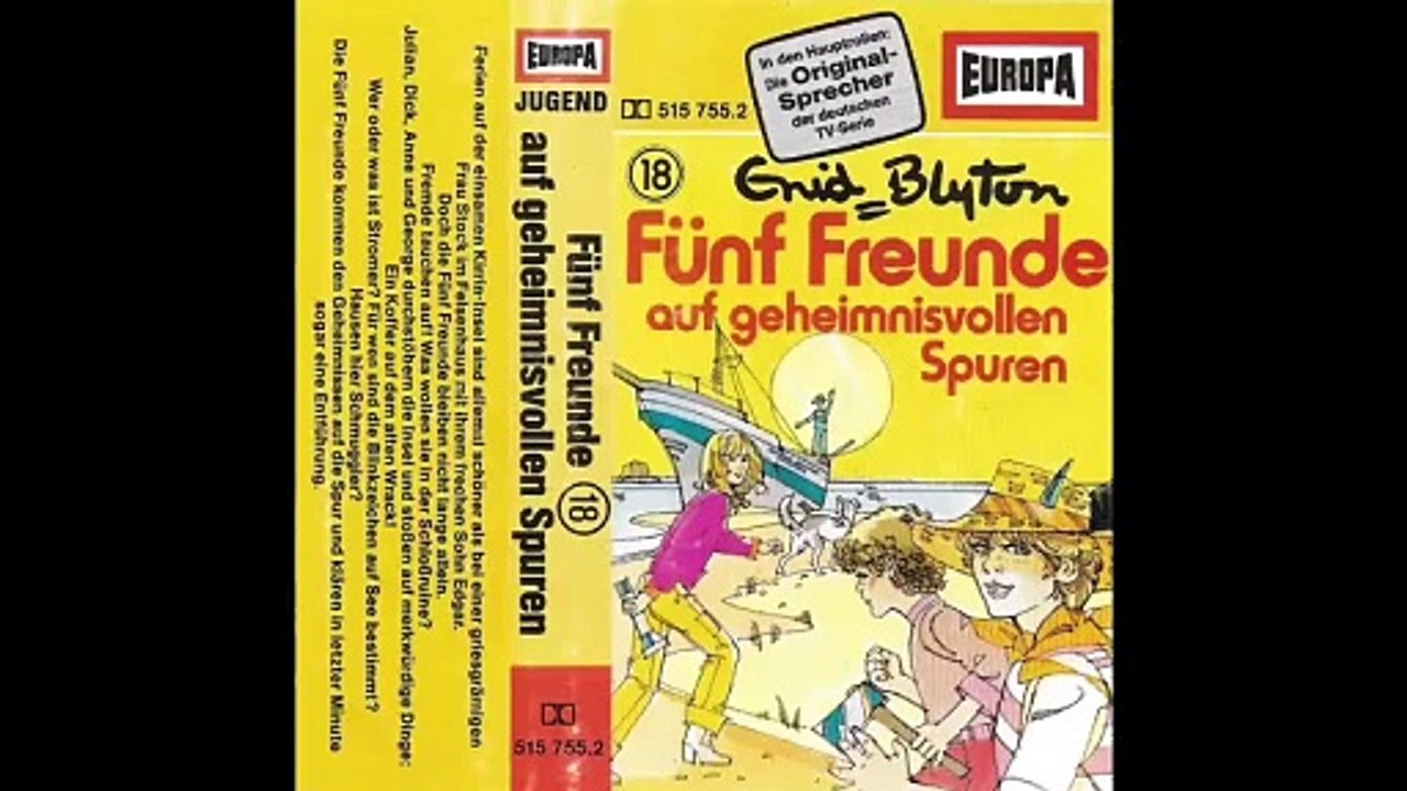 Fünf Freunde Folge 18: auf geheimnisvollen Spuren