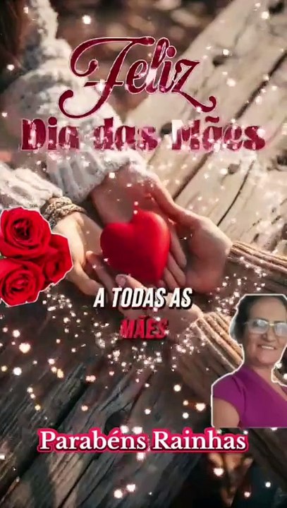 Feliz dia das mães
