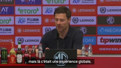 Bayer : Xabi Alonso : "Ça restera pour toute ma vie"