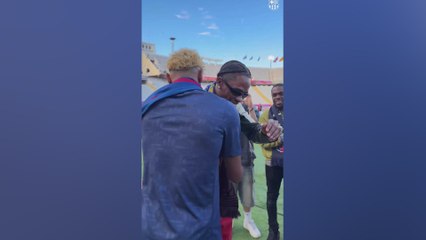 Travis Scott’s heartwarming moment with Lamine Yamal’s little brother leaves fans in awe