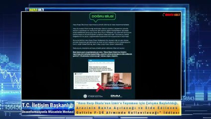 Hava Harp Okulu’nun İzmir’e Taşınması için Çalışma Başlatıldığı, Arazinin Ranta Açılacağı İddiası