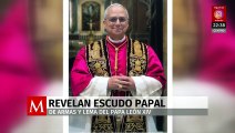 Así es el escudo y lema del nuevo Papa León 14, revelados por el Vaticano