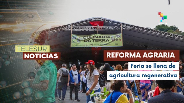 Cuarta jornada la feria nacional de la reforma agraria del MST en Brasil