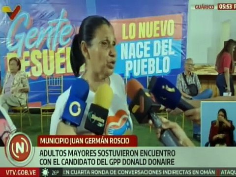 Guárico | Candidato del GPP mantuvo encuentro junto a abuelos y abuelos de la patria