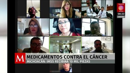 IMSS entregará 10 mil piezas de fármacos oncológicos a Michoacán