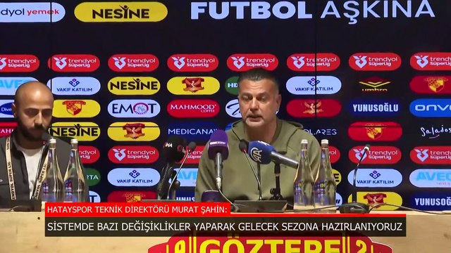 Murat Şahin: Gelecek seneye hazırlanıyoruz