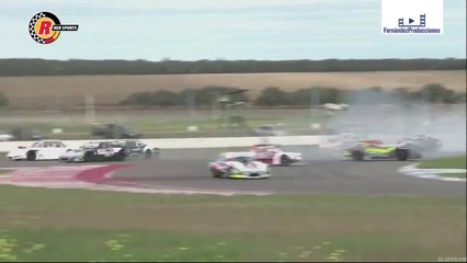 Supercar Pampeano 2025 La Pampa Final 2 Start Pile Up