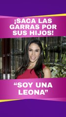 Paola Rojas habló de lo importante que son sus hijos para ella.