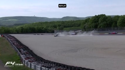 French F4 Championship 2025 Dijon Race 3 Proenca Flips