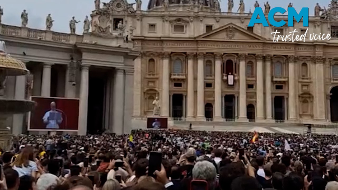 Pope Leo XIV pleas for an end to conflicts in his first Sunday blessing