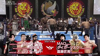 MAO, Shoma Kato & Tiger Mask vs Master Wato & Ryusuke Taguchi & Kevin Knight: NJPW Best Of The Super Junior 32 Day 1 (5/10/2025)
