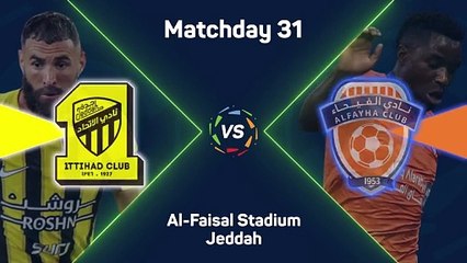 Benzema brace has Al Ittihad three points away from Saudi title