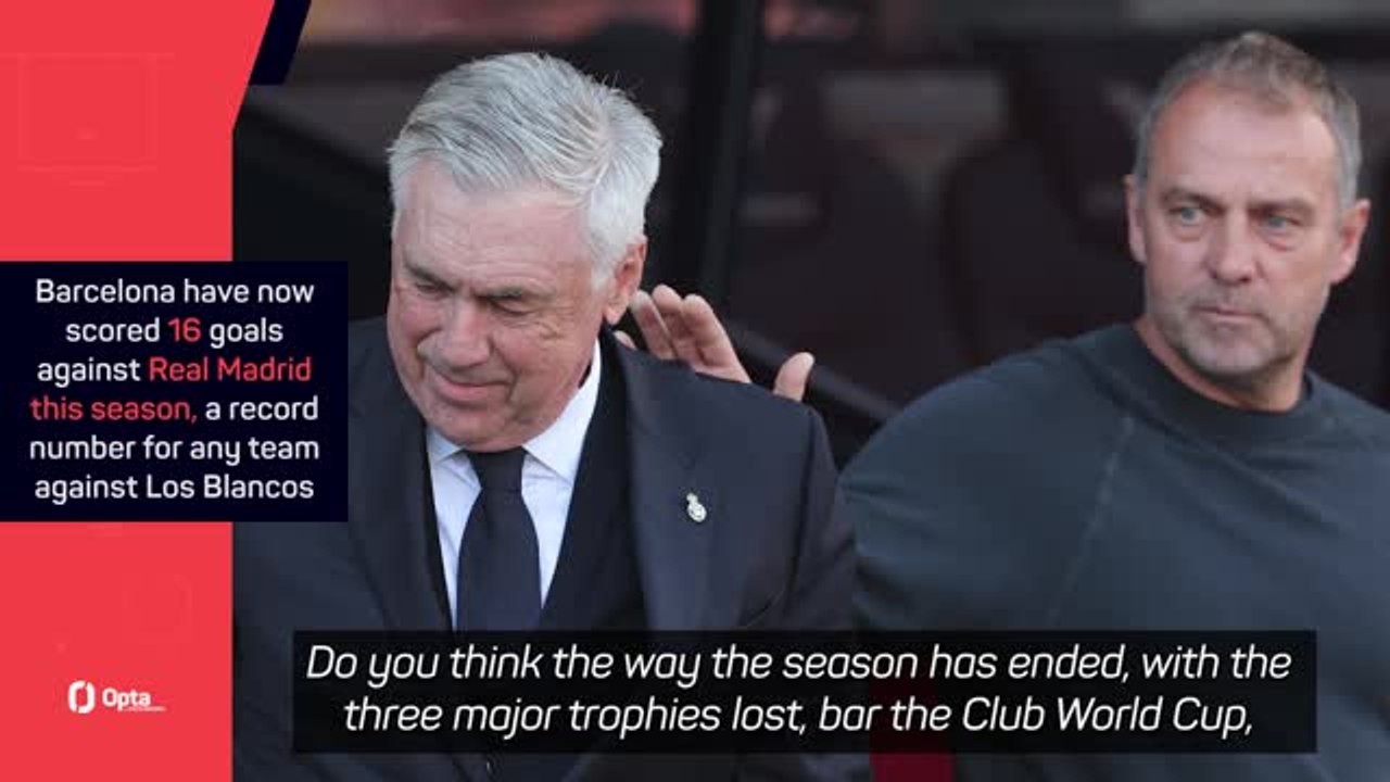 Ancelotti rues 'huge mistakes' as Real Madrid lose another Clasico