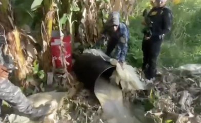 Policía desmantela fábrica de clerén en Cabral